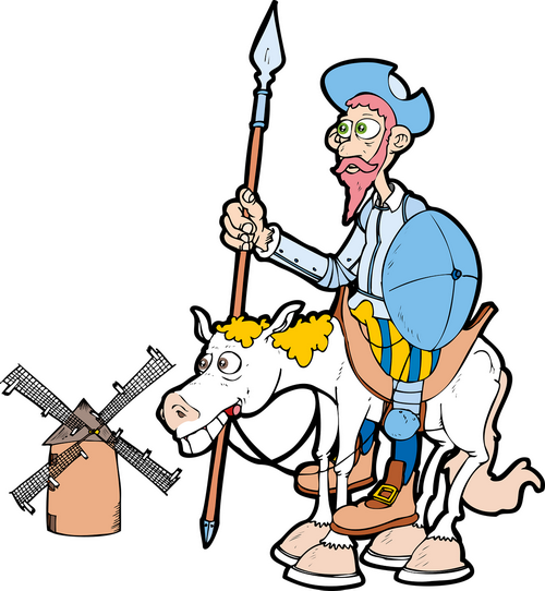 The Mayor tilts at windmills!